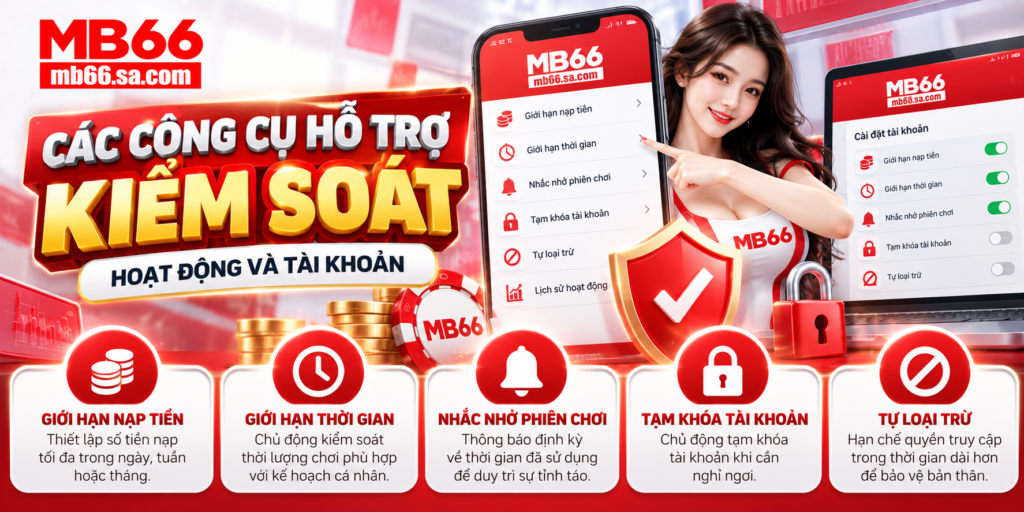 Các công cụ hỗ trợ kiểm soát hoạt động và tài khoản