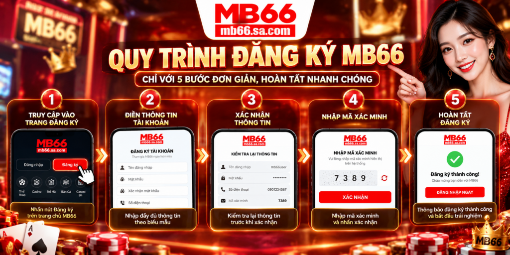 Quy trình các bước Đăng Ký MB66