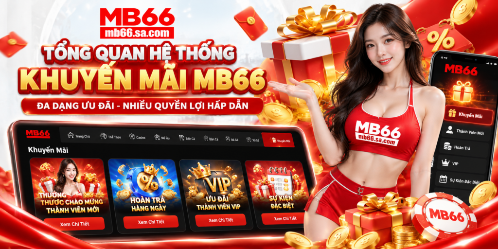 Tổng quan hệ thống Khuyến Mãi MB66